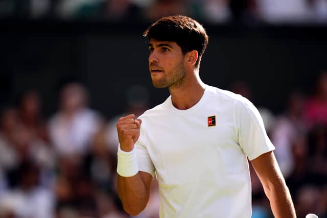 Alcaraz, now on a 20-match winning streak after his title successes in Rome, at the French Open and at Queen’s Club, was full of praise for his opponent.