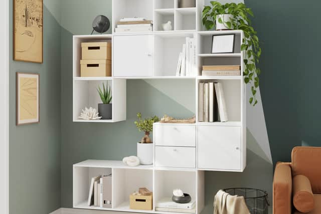 5. GoodHome Konnect White Cube Shelving Units, from £15, B&amp;Q
