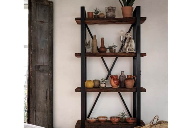 6. Noir Shelving Unit, £699, Furniture Village