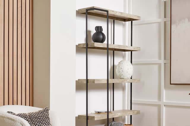 8. Newburgh Concrete Effect 4 Shelf Unit, £345, Ruma