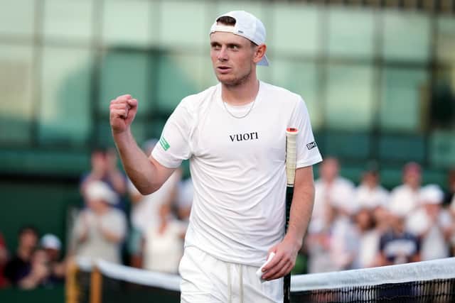 He will play golf and celebrate with family and friends in the coming days before returning to action in next week’s Nottingham Challenger event with the aim of securing a qualifying place for the US Open.