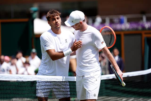 “I’m looking at it as an investment. It’s peanuts to what tennis players can make.