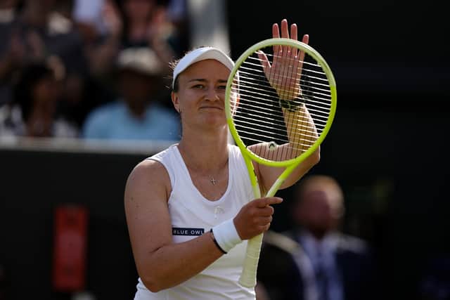 American McNally, who had a career-high ranking of 54 prior to recent injury issues and beat Britain’s Jodie Burrage in round one, stunned her rival by winning six of seven consecutive games to snatch the first set.