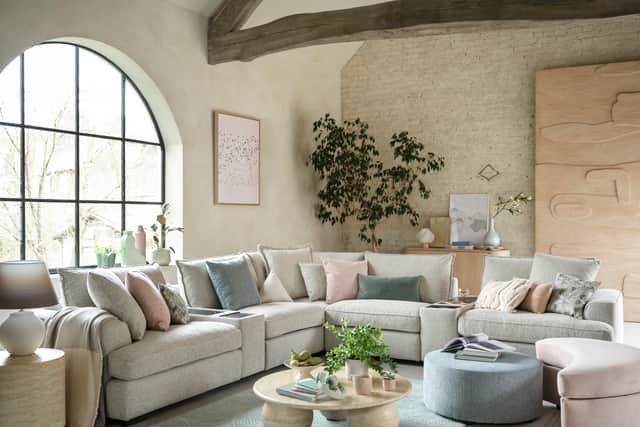 “Sofas are a natural next step if you’re ready for more of a statement. Curved furniture also works beautifully in communal areas – family rooms, dining spaces, or anywhere you want people to feel at ease.”