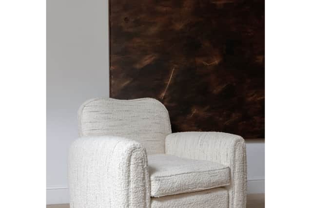 “In more private areas like bedrooms or home offices, a rounded bench or pouffe can add a soft touch without dominating the space.”