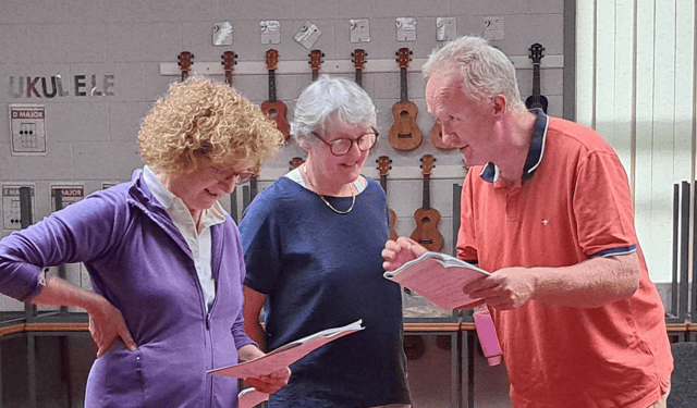 Rehearsals in progress for TADS' 'Summer Shorts'