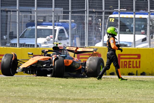 He drove well to bring himself back into contention only to misjudge the move on Piastri which again raises questions over his credentials as a legitimate championship contender.