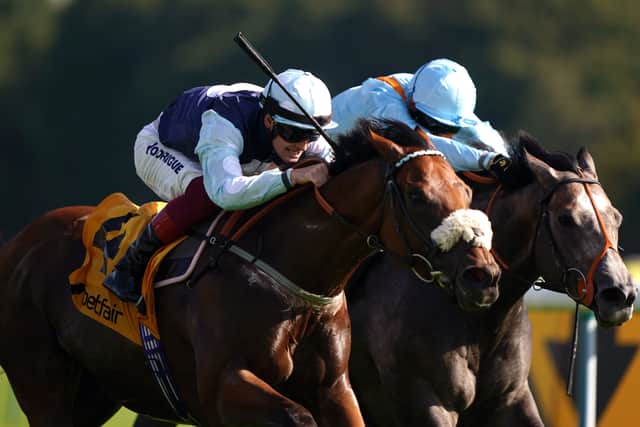 “A stiff five is probably what she wants now, I think a stiff six is possibly too far. That’s why the six in Meydan was so tailor-made for her and anything now is a bonus.”