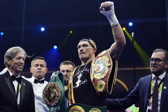 “I advise American president Donald Trump to go to Ukraine and live in my house for one week, only one week,” Usyk, the WBC, WBA and WBO heavyweight champion, told the BBC.