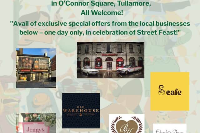 This vibrant afternoon is all about community, connection, and fun — a chance to meet your neighbours, connect with local groups and clubs, and enjoy the best of Tullamore hospitality in the heart of town.