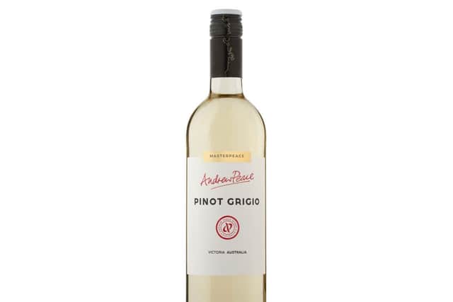 1. Andrew Peace Masterpeace Pinot Grigio 2024, Victoria, Australia, £6.75, Tesco