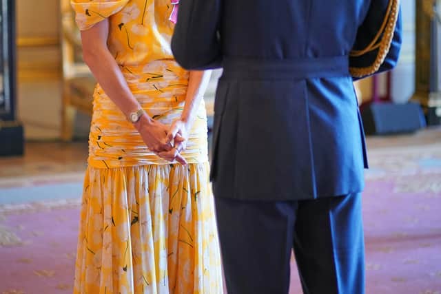 The 23-year-old said it was “really nice” to be honoured by William on Tuesday, adding that the “whole experience has been amazing”.
