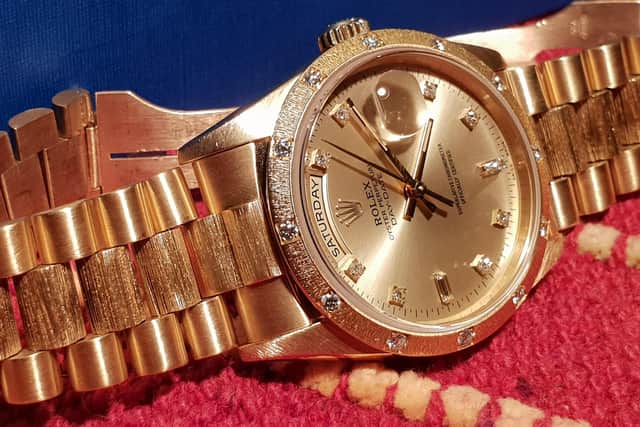 Plus, designer watches are always a hit.