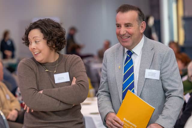 The Offaly Biodiversity Action Plan 2025-2030 sets out 53 priority actions across five strategic objectives: Surveys and Monitoring, Actions for Biodiversity, Invasive Alien Species, Building Resilience, and Awareness and Engagement. The plan aligns with the Sustainable Development Goals and the EU Biodiversity Strategy 2030, reflecting Offaly’s commitment to global environmental targets while addressing local challenges.