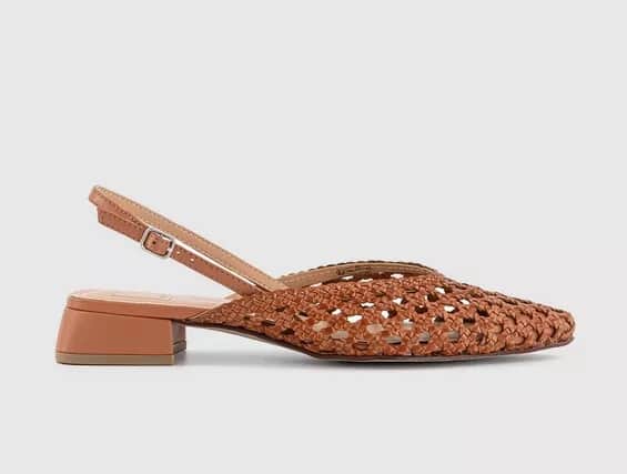M&S Woven Ballet Pumps, £45