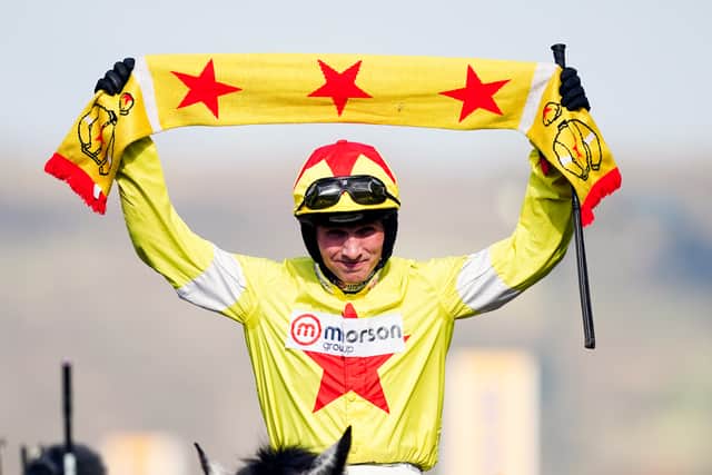 “Rome wasn’t built in a day, we’re learning about him all the time and it’s fantastic for these guys and John Hales up there, who put his money where his mouth is and got all his mates involved – he’s a cheap horse now!”
