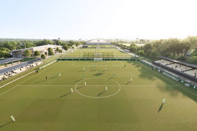 After a wide-ranging search for a suitable site, Wednesday’s announcement is a significant concrete step in realising an ambition which dates back more than a decade, to create what will be the leading football facility in the country.