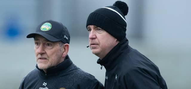 Mickey Harte and Declan Kelly have settled in very well as joint managers