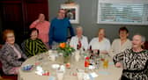Kathleen Flanagan, Anne Searson, Linda and Francis DeLewis, Mary Ryan, Mary Monahan, Carmel Abbott and Esther Wymbs. Photo: PJ Wright
