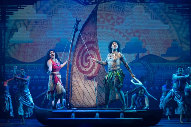 It is the most invigorating theatrical spectacle on any Disney cruise ship and elegantly distils the rite-of-passage of the seafaring heroine portrayed with gusto by Honolulu-raised Kaenaonālaniowaianuhea Kekoa.