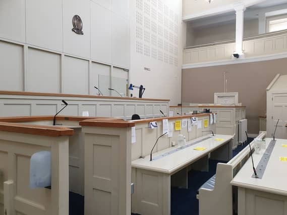 A mobile phone rang in the courtroom during a sitting of Tullamore District Court