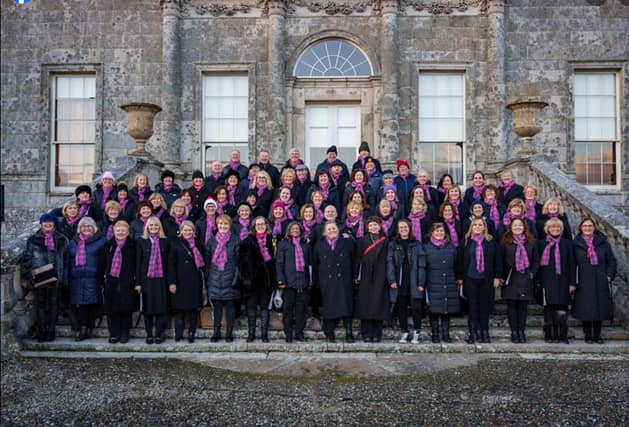 Ballymore Connect Choir. Photo credit: Russborough House and Park Facebook.