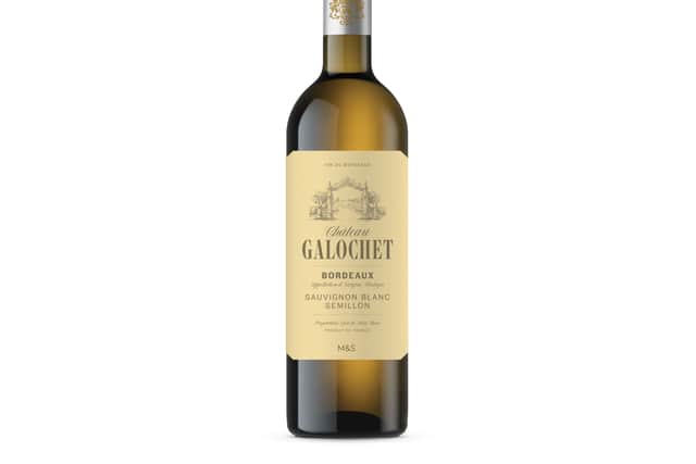 4. M&S Chateau Galochet Bordeaux Blanc 2023, France, £10, Ocado