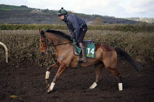 “He’s getting closer to a run, but whether it will be at the Dublin Racing Festival, I’m not quite sure.”