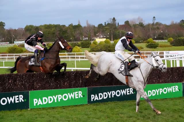 Mouse Morris’ strapping grey Gentlemansgame is one of two Irish challengers alongside Gordon Elliott’s Delta Work and is already a winner on British soil after taking the 2023 Charlie Hall Chase.