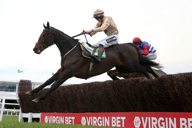 However, he failed to travel and jump with his usual zest, leaving his team scratching their heads as he trailed home a well-held fourth of five in a race he was expected to dominate.