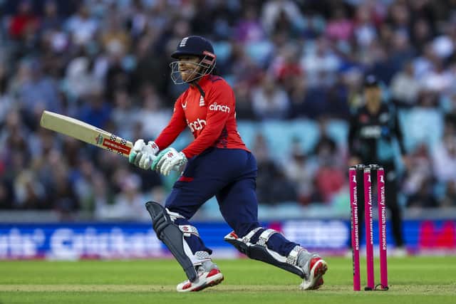 Knight fell leg before for 18 attempting to reverse sweep King from the first ball after drinks and when McGrath bowled Dunkley for a 30-ball 59, the writing looked to be on the wall.