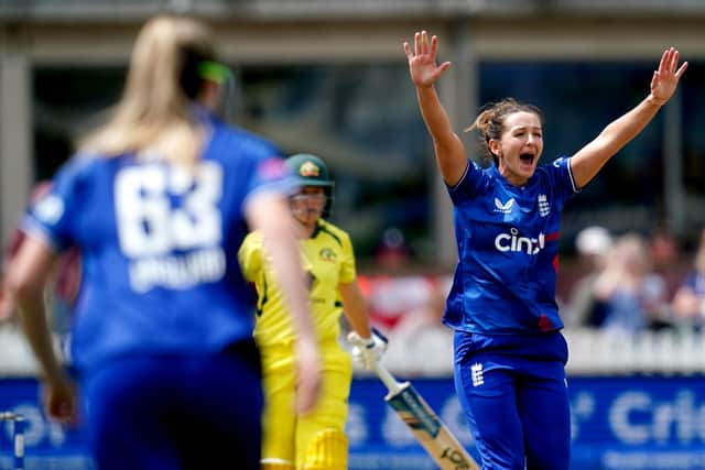 Cross has been named in both the ODI and Test match squads, but has been working her way back from an injury sustained in South Africa.