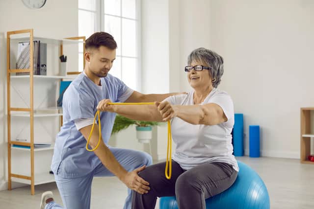 “Aim for 150 minutes of weight-bearing exercise a week,” recommends Carne. “For exercise to be most effective at keeping bones strong, you need to combine weight-bearing exercise with impact such as jogging or stamping, and muscle-strengthening exercise such as lifting weights or using resistance bands.”