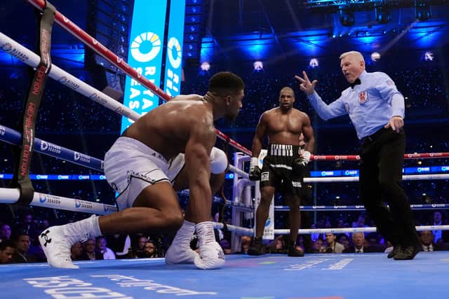 What about the Joshua fight?