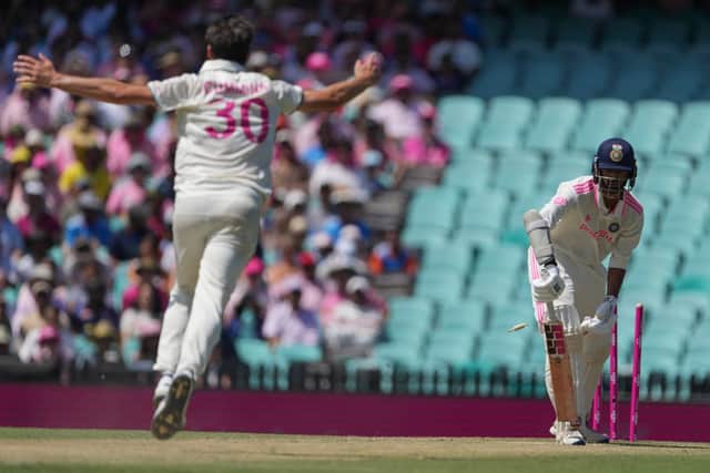 Scott Boland had earlier finished with six for 45 as India – who had eked out a four-run first innings lead – were dismissed for 157.