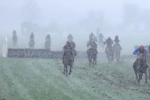 “He’s a horse that you would be looking forward to going chasing with next season.”