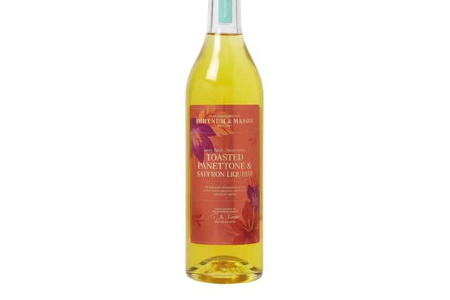 7. Fortnum’s Toasted Panettone &amp; Saffron Liqueur, £35, 50cl, Fortnum &amp; Mason