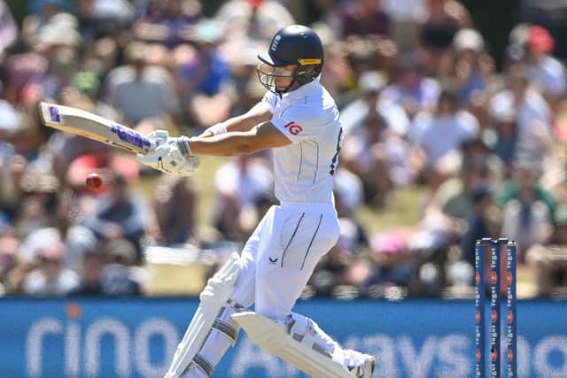 “He is nowhere near the finished article. We keep going back to the fact he hasn’t scored hundreds in professional cricket, which I think is only a matter of time.