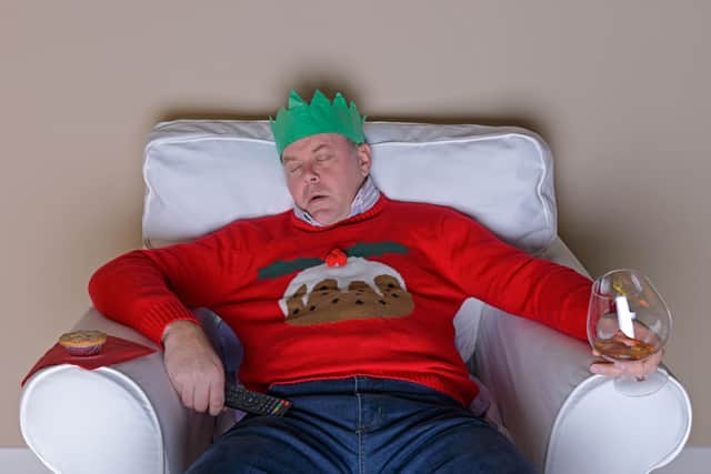 Why do we often experience bloating during the Christmas period?