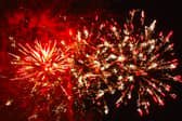 The annual Roscrea Halloween fireworks display. Photo: PJ Wright
