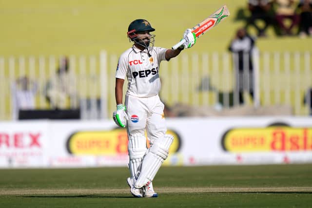 Having watched Shakeel’s grit and determination carry his side to 344 all out, England staggered to 24 for three in just nine overs before stumps, Ben Duckett, Zak Crawley and the out-of-form Ollie Pope reduced to collateral damage.