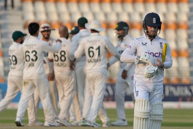But assistant coach Paul Collingwood refused to blame the worn surface for his side’s predicament.