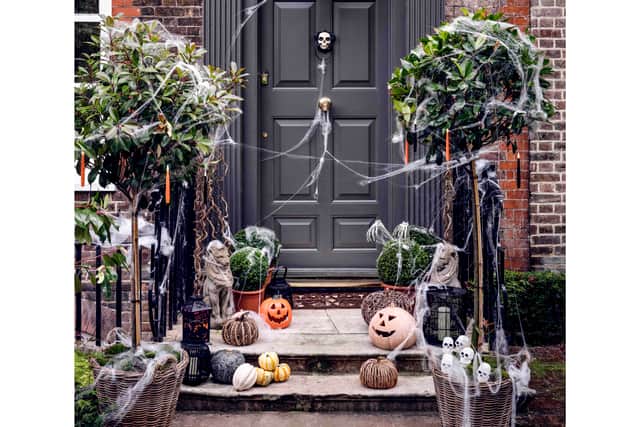 1. Happy Halloween Lantern, £9.99, Jack-O’-Lanterns Twin Pack, £7.99, rest of items from a selection, Dobbies