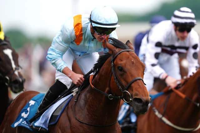 “But he’s drawn very well and at Ascot he handled the stiffer finish very well, so it’s worth a try anyway.”