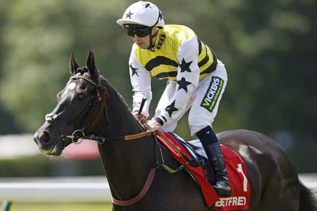 “If he gets out of the right side of bed and jumps off on terms, he’s got a favourite’s chance I think.”