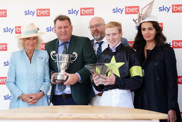 Goldream receives royal attention as the Queen makes York visit