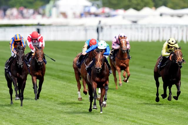 “Ryan gave him a brilliant ride as always. He’s a Middle Park-type horse and probably a Breeders’ Cup-type horse.”