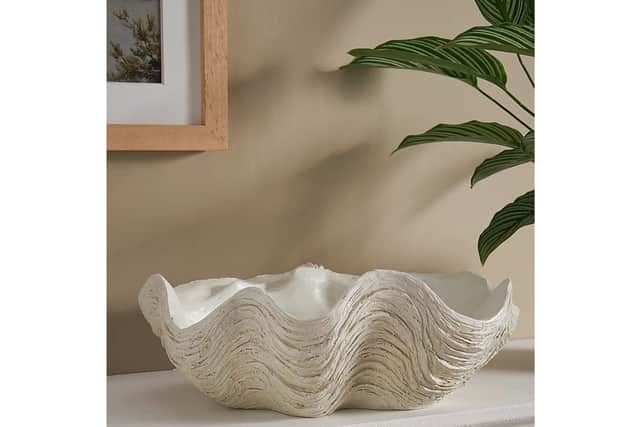 4. George White Shell Bowl, £14, direct.asda