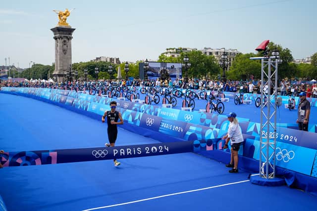 But Yee, who claimed silver in Tokyo, had kept just enough in his legs and surged past Wilde in the final 500 metres to cross the finish line first on the Pont Alexandre III.