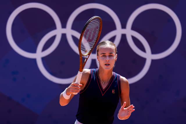 Zheng is now guaranteed a shot at a medal, as is Slovakia’s Anna-Karolina Schmiedlova, the most surprising success story here.